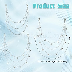 3 шт. железные цепные ремни&nbsp;HJEW-CJ00080