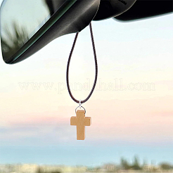 100 шт. подвески из неокрашенного дерева 5 цветов&nbsp;WOOD-PA0001-13