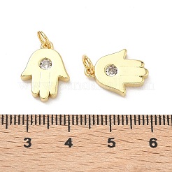 Латунные микро проложить кубического циркония подвески&nbsp;KK-P345-66G