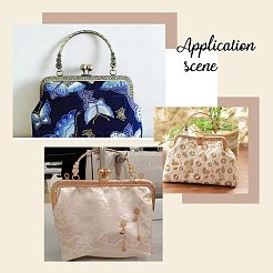 4шт 2-х цветная железная ручка для сумки FIND-FH0001-97