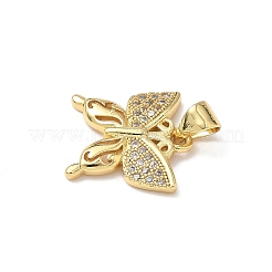 Ottone micro spianare fascino zirconi&nbsp;LS-KK-Q068-09B-G