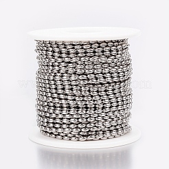Chaînes à billes en acier inoxydable 304 résistant au ternissement&nbsp;CHS-H013-05-2.3MM