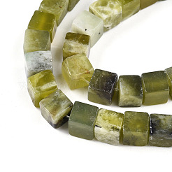 Природного нефрита Xiuyan бисер нитей G-T140-42