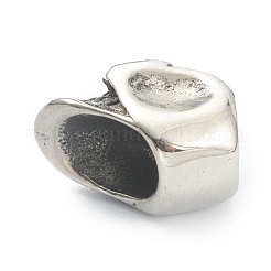 Европейские бусины из нержавеющей стали 304 STAS-J037-10AS