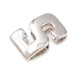 Perline di ottone numero 5&nbsp;KK-B167-B167-26P-05