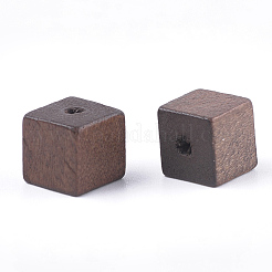 Расписные бусы из натурального дерева WOOD-T021-07C