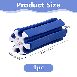 ABS＆ペットポータブルゴルフクラブ収納スタンド  ブルー  144x55.5mm&nbsp;TOOL-WH0039-86B