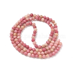 Природные родонит бисер нитей&nbsp;G-P553-G06-02A