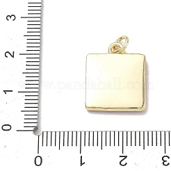 Pendenti in ottone stampato&nbsp;KK-CBA9B3D-02G-02