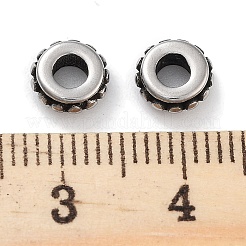 Бусины из нержавеющей стали 304&nbsp;STAS-M057-06AS