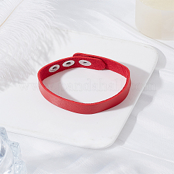 1 verstellbares Lederarmband für Damen und Herren&nbsp;BJEW-LP0002-57G