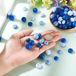 120 perline focali in silicone di 12 stili&nbsp;SIL-CW0001-01C