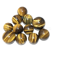 Perle lucide di occhio di tigre naturale a forma di sfera rotonda&nbsp;PW-WG8B13A-01