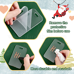 Прозрачные акриловые большие подвески DIY-GA0005-66