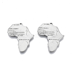 Pendentifs en acier inoxydable 304 anti-ternissement&nbsp;LS-STAS-N099-40