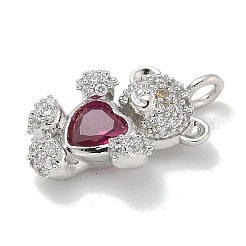 Стойки обшивки латунь микро проложить Циркон подвеску KK-L224-058P