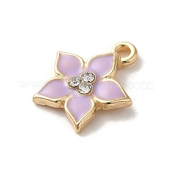 Цветочные сплава эмали подвески&nbsp;LS-ENAM-A007-05KCG-03