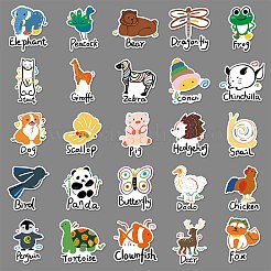 50 шт. наклейки с изображением животных PW-WG97F31-01