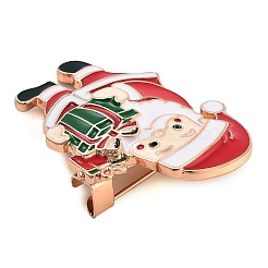 Broches de esmalte de aleación con tema navideño&nbsp;JEWB-S022-03F