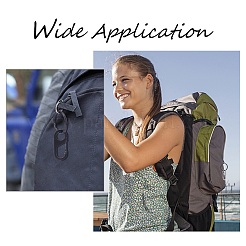 Карабины для скалолазания из нержавеющей стали и цинкового сплава KEYC-UN0001-04