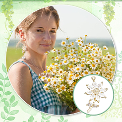 8шт 2 цвета латунные микропаве прозрачные кубические циркониевые подвески&nbsp;FIND-PH0021-01