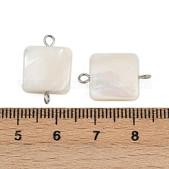 Подвески-коннекторы из натуральной ракушки&nbsp;X1-STAS-D378-27P