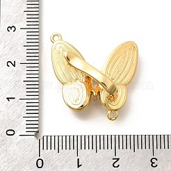 Проложить латунный прозрачный кубический цирконий над застежками KK-K398-12G