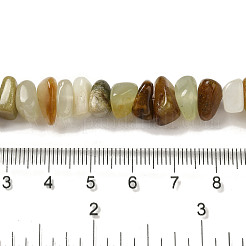 Природного нефрита Xiuyan бисер нитей G-B078-G04-01