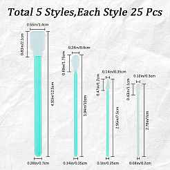 100 шт. 4 стильных пенопластовых чистящих палочки для лаборатории MRMJ-GF0001-48