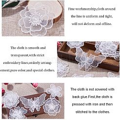 Кружевное вышивальное швейное волокно DIY-PH0019-21