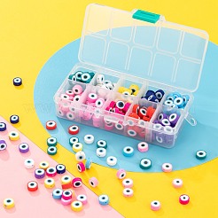 250шт бусины из полимерной глины ручной работы CLAY-LS0001-10