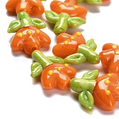 Бусы лэмпворк ручной работы LAMP-A005-03D