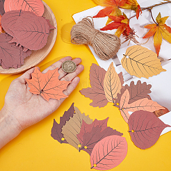 120 шт. бумажные листочки для украшения вечеринки&nbsp;DIY-SC0032-15