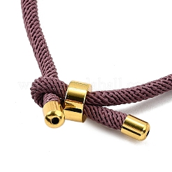 Плетеный браслет из нейлонового шнура MAK-A017-D03-14G