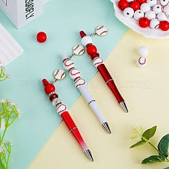 Персонализированные наборы ручек из бисера серии diy red DIY-SZ0009-91