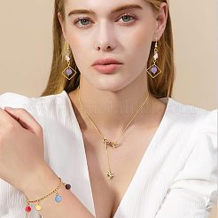 100 шт. подвески из натурального белого нефрита FIND-FH0004-84