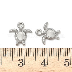 Оправы для подвесок из нержавеющей стали 304 в виде кабошонов STAS-K267-17P