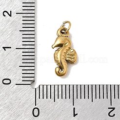 Dijes de acero inoxidable 304 con temática de organismos marinos&nbsp;STAS-Z179-40G-01