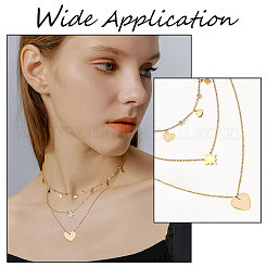 42 шт. 3 подвески из нержавеющей стали 304&nbsp;STAS-UN0027-71