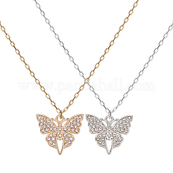 Pendenti con strass in lega 50 pz 2 colori&nbsp;FIND-HY0003-88
