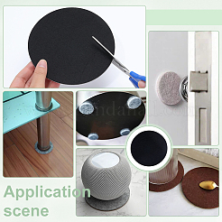 8 Stück selbstklebende Filzunterlage&nbsp;DIY-PH0035-04C