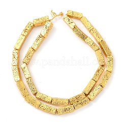 Гальванические нити из синтетических немагнитных гематитовых бусин&nbsp;G-U003-15A