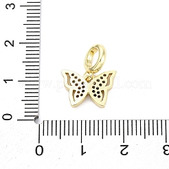 Латунь микропейв кубический цирконий европейские подвески с подвесками KK-D325-21G-03