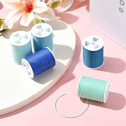 5 рулон круглого вощеного полиэфирного шнура 5 цветов YC-FS0001-02C