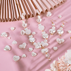 250 шт. Абс пластик имитация жемчуга бусины KY-PH0002-21