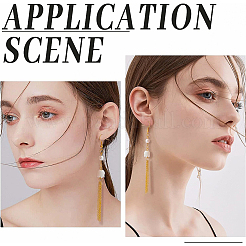 16шт стеклянные бусины GLAA-BC0001-18