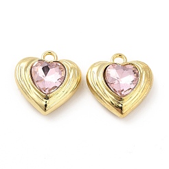 Стеклянные подвески из сплава с покрытием стойки&nbsp;FIND-G044-26LG-01