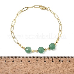 Braccialetti a catena con graffetta in ottone&nbsp;GG-CBA37F5-02G-01