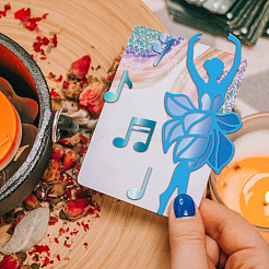 Углеродистая сталь разрезает трафареты DIY-WH0309-1682