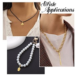 4 шт. 4 стиля подвески из нержавеющей стали 304 с вакуумным покрытием PVD&nbsp;STAS-CJ0003-11